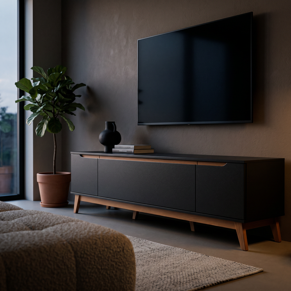 Salas para TV: 5 consejos para usar tu mueble de televisión en la decoración