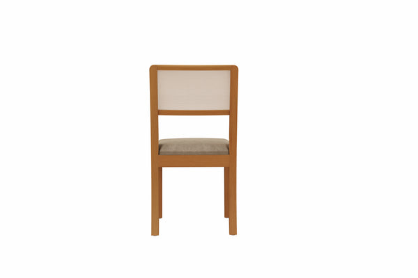 Comedor 160cm 6 Sillas Madera Maciza Kappesberg Roble/Fendi