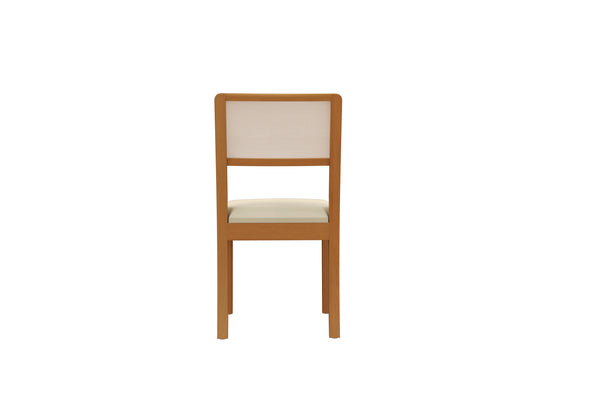 Comedor 160cm 6 Sillas Madera Maciza Kappesberg Roble/Arena