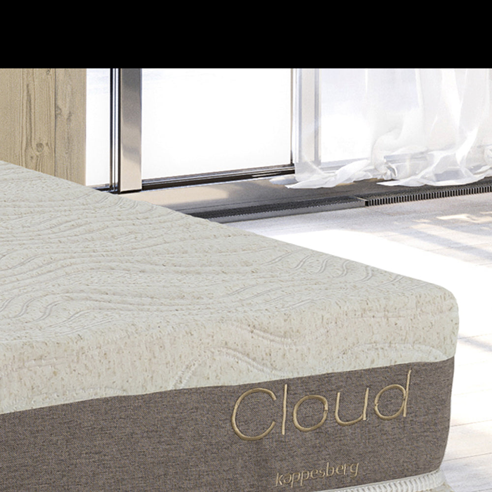 Colchón Matrimonial Espuma En Caja 138x188 Kappesberg Gris