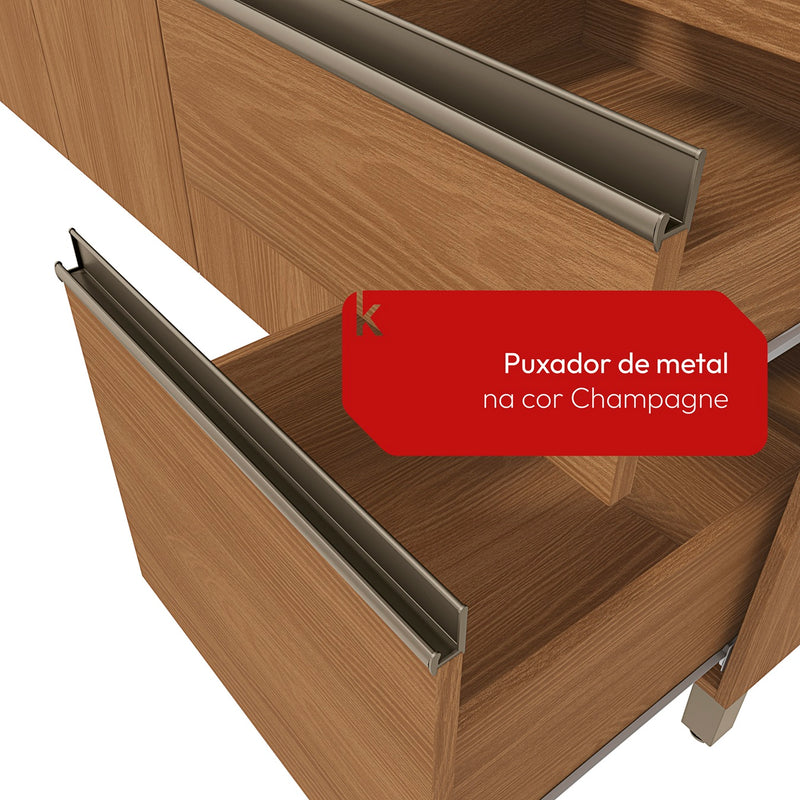 Cocina Integral Kappesberg Luna 192.5cm Canela