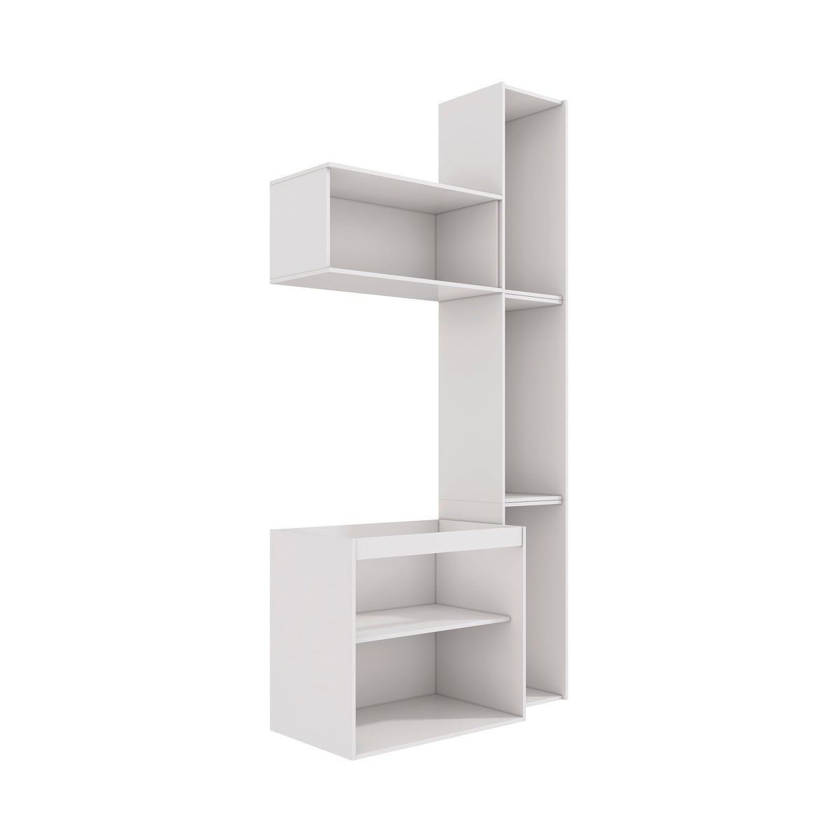 Gabinete Baño Kappesberg 116cm MDF Con Aéreos Blanco