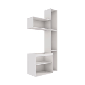 Gabinete Baño Kappesberg 116cm MDF Blanco y Marrón