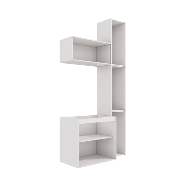 Gabinete Baño Kappesberg 116cm MDF Blanco y Marrón
