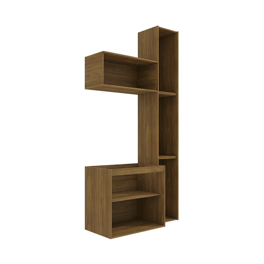Gabinete Baño Kappesberg 116cm MDF Marrón y Azul