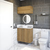 Gabinete Baño Kappesberg 80cm MDF Marrón