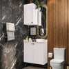 Gabinete Baño Kappesberg 80cm MDF Con Aéreos Blanco