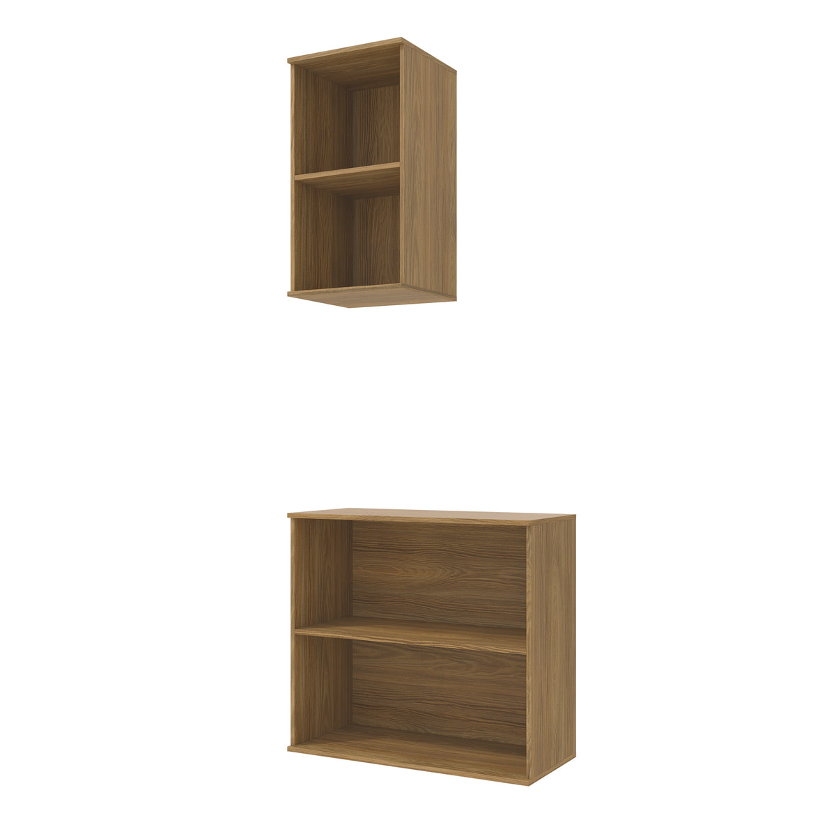 Gabinete Baño Kappesberg 80cm MDF Marrón y Azul