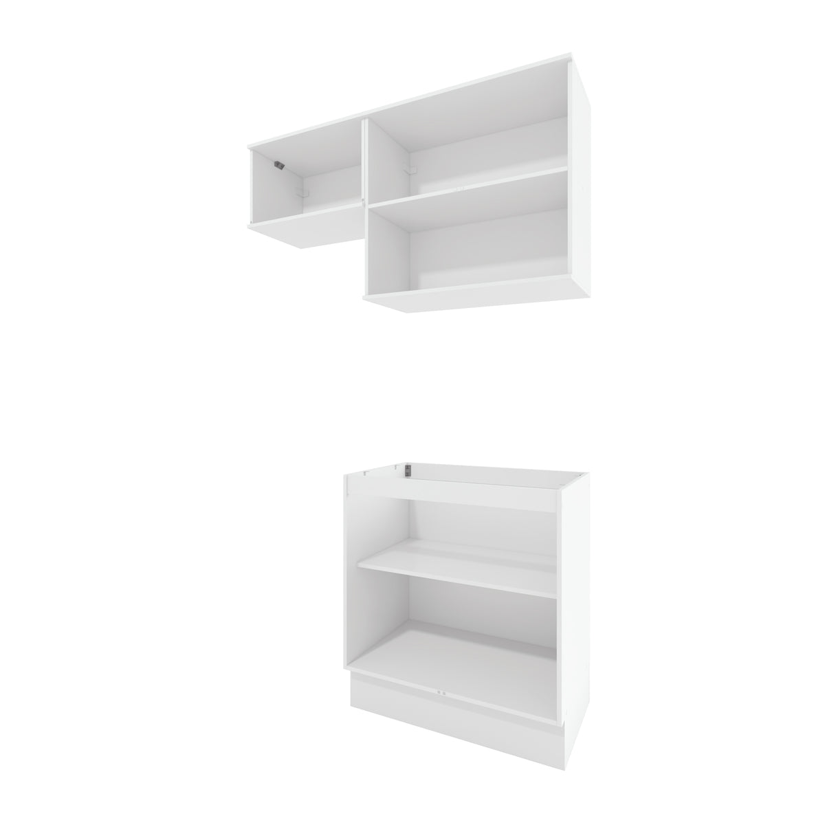 Mueble Lavadero Kappesberg 140cm Con Aéreos Blanco