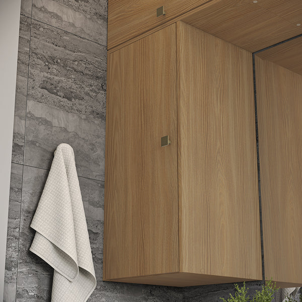 Gabinete Baño Kappesberg 120cm MDF Marrón