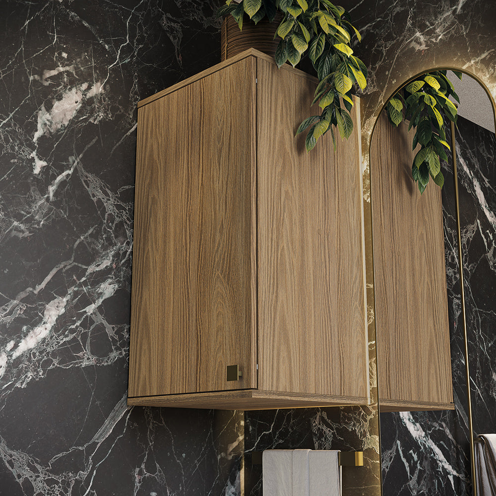 Gabinete Baño Kappesberg 80cm MDF Marrón
