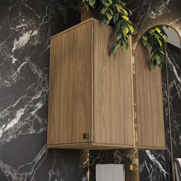 Gabinete Baño Kappesberg 80cm MDF Marrón