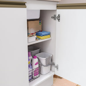Mueble Lavadero Kappesberg 140cm Con Aéreos Blanco