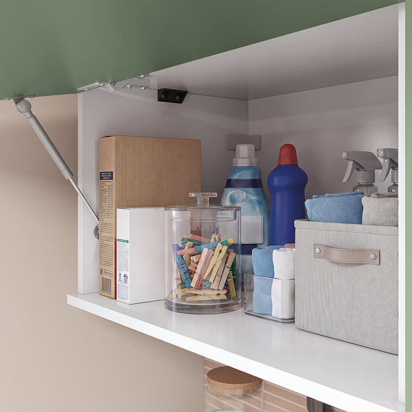 Mueble Lavadero Kappesberg 140cm Con Aéreos Blanco y Verde