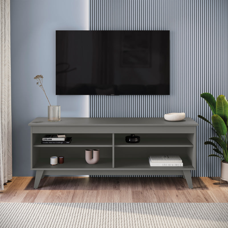 Mueble TV 65" 150cm con Estantes Kappesberg Gris