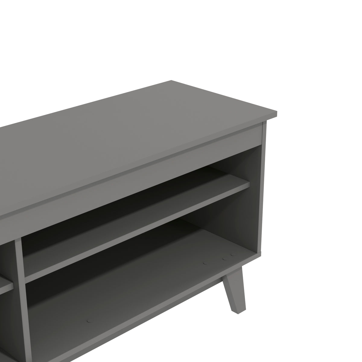 Mueble TV 65" 150cm con Estantes Kappesberg Gris