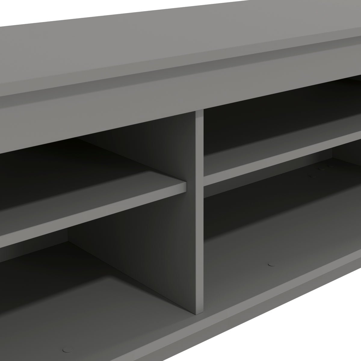 Mueble TV 65" 150cm con Estantes Kappesberg Gris