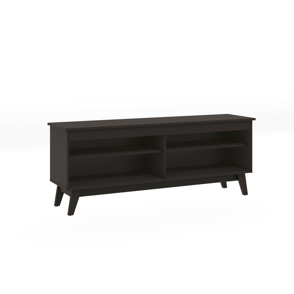 Mueble TV 65" 150cm con Estantes Kappesberg Negro