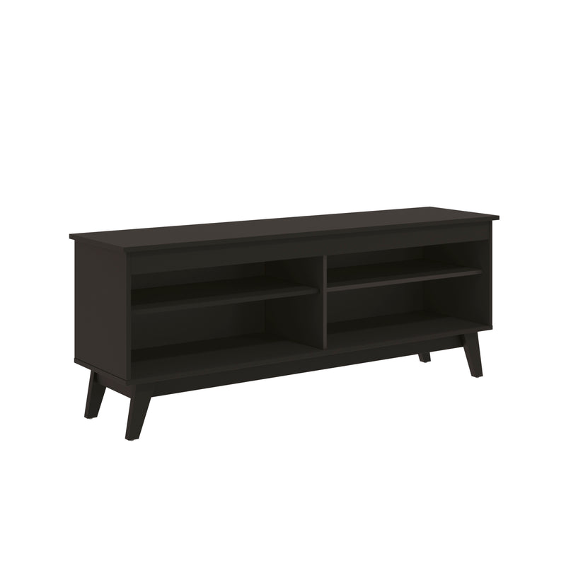 Mueble TV 65" 150cm con Estantes Kappesberg Negro