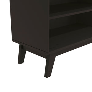 Mueble TV 65" 150cm con Estantes Kappesberg Negro