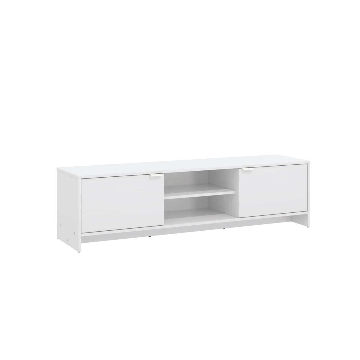 Mueble TV 65" 150cm 2 Puertas Kappesberg Blanco