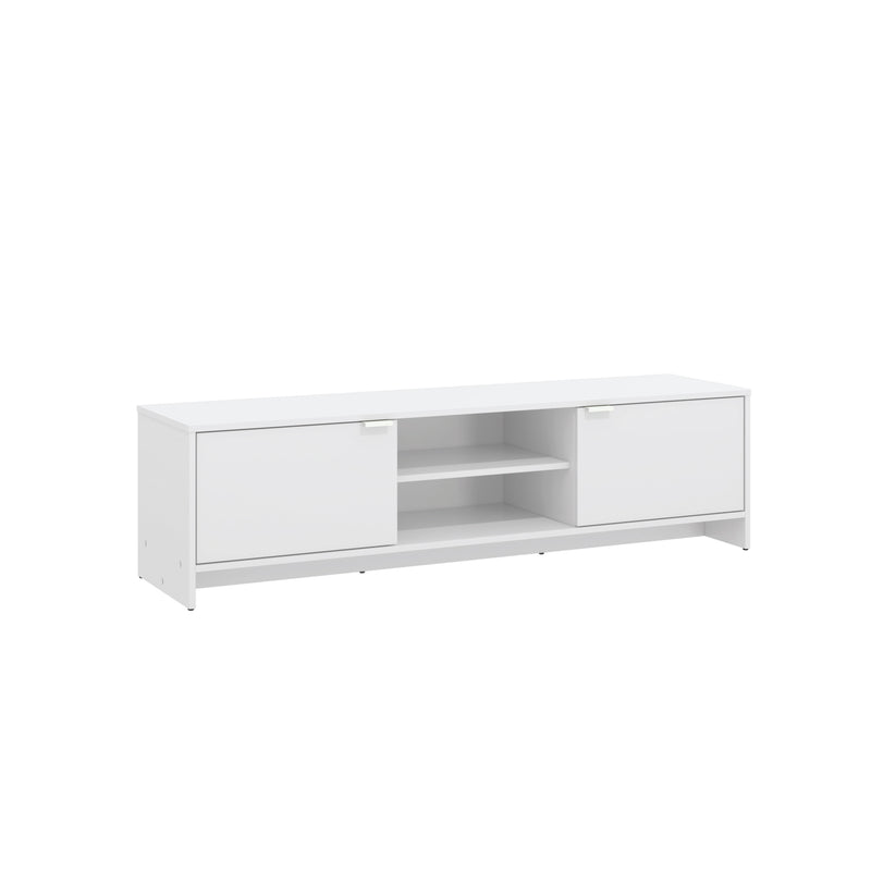 Mueble TV 65" 150cm 2 Puertas Kappesberg Blanco