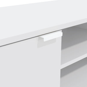 Mueble TV 65" 150cm 2 Puertas Kappesberg Blanco