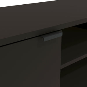 Mueble TV 65" 150cm 2 Puertas Kappesberg Negro