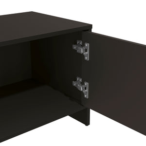 Mueble TV 65" 150cm 2 Puertas Kappesberg Negro