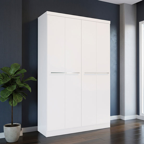 Closet Individual Ropero Kappesberg 4 Puertas 1 Cajón Blanco