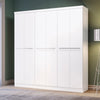 Ropero Closet Matrimonial Kappesberg 6 Puertas Blanco