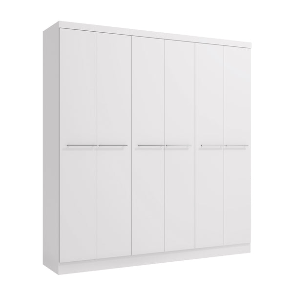 Closet Matrimonial Ropero Kappesberg 6 Puertas Blanco
