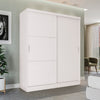 Ropero Closet Individual Kappesberg 2 Puertas Blanco