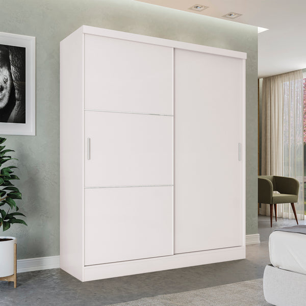 Ropero Closet Individual Kappesberg 2 Puertas Blanco