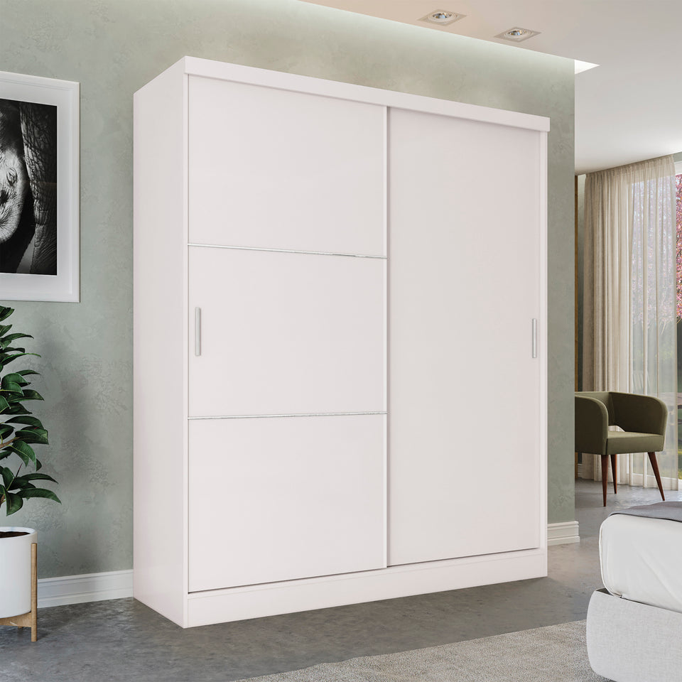 Ropero Closet Individual Kappesberg 2 Puertas Blanco