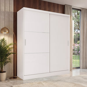 Closet Individual Ropero Kappesberg 2 Puertas Blanco