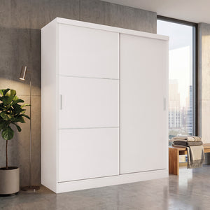 Ropero Individual Closet 2 Puertas Blanco Kappesberg