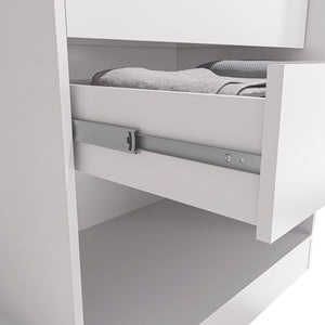 Closet Ropero Individual 2 Puertas Blanco Kappesberg