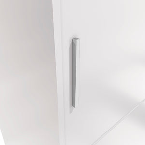 Closet Ropero Individual 2 Puertas Blanco Kappesberg