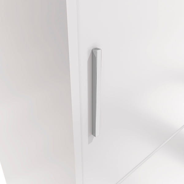 Closet Ropero Individual 2 Puertas Blanco Kappesberg