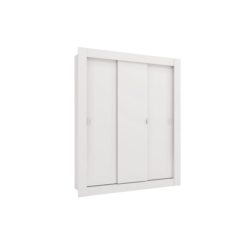 Ropero Closet Matrimonial Kappesberg 3 Puertas Blanco