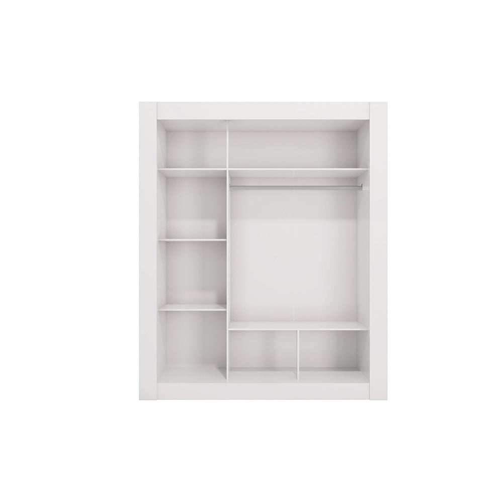 Ropero Closet Matrimonial Kappesberg 3 Puertas Blanco