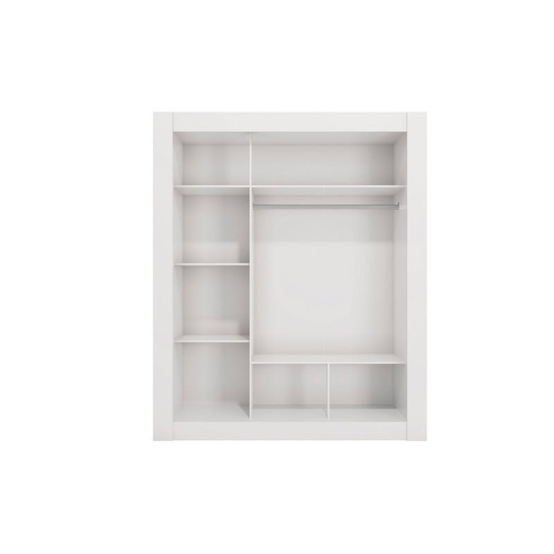 Ropero Closet Matrimonial Kappesberg 3 Puertas Blanco