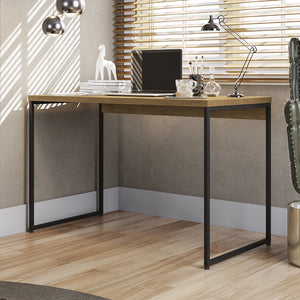 Escritorio Oficina PC Industrial Kappesberg 118cm Freijó