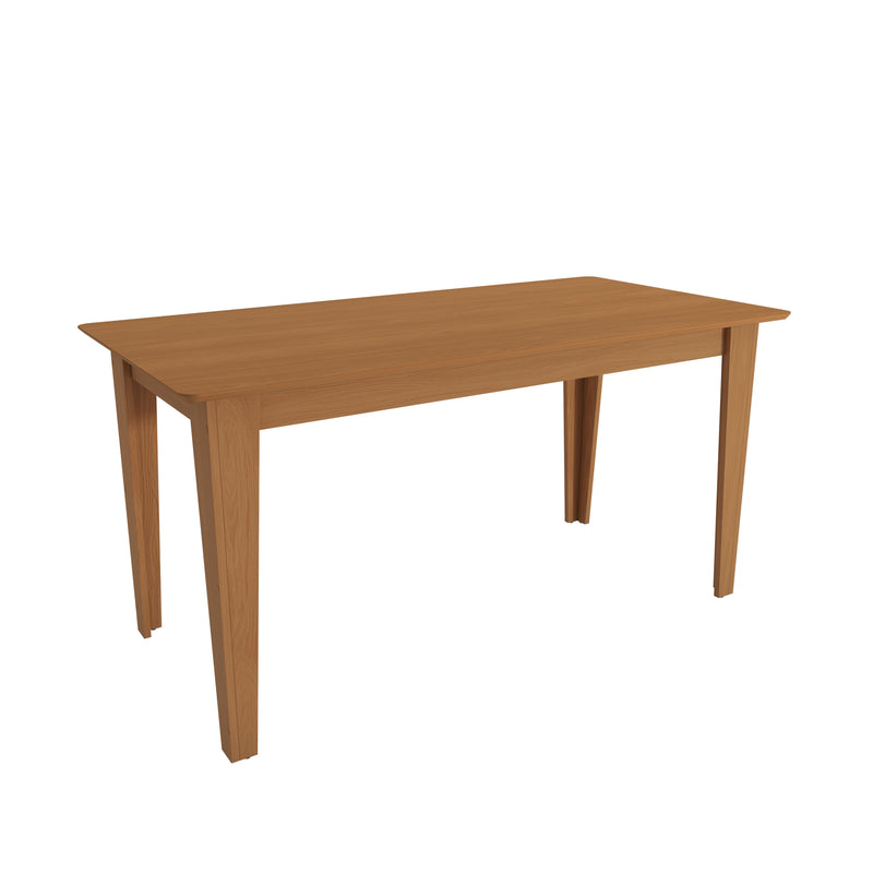 Juego Comedor Kappesberg 1.6m con 4 Sillas Luna Canela/Gris