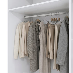 Ropero Closet Matrimonial Kappesberg 4 Puertas Blanco/Marrón