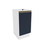Gabinete Inferior 40cm 1 Puerta Kappesberg Blanco/Azul