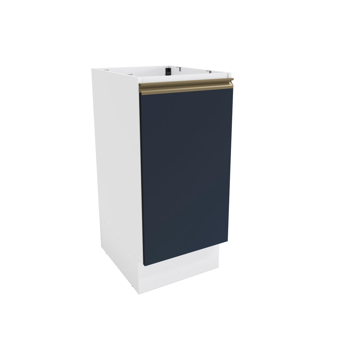 Gabinete Inferior 40cm 1 Puerta Kappesberg Blanco/Azul