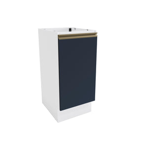 Gabinete Inferior 40cm 1 Puerta Kappesberg Blanco/Azul