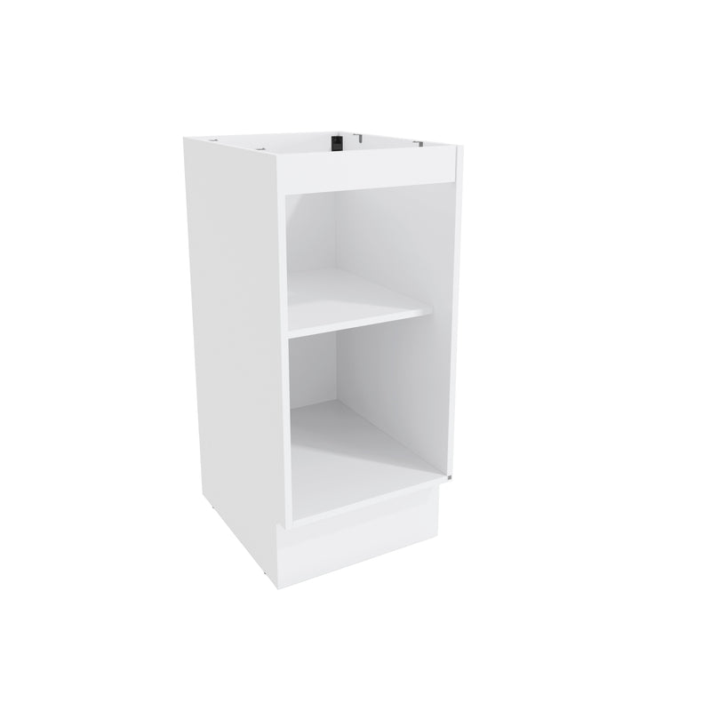 Gabinete Inferior 40cm 1 Puerta Kappesberg Blanco/Marrón